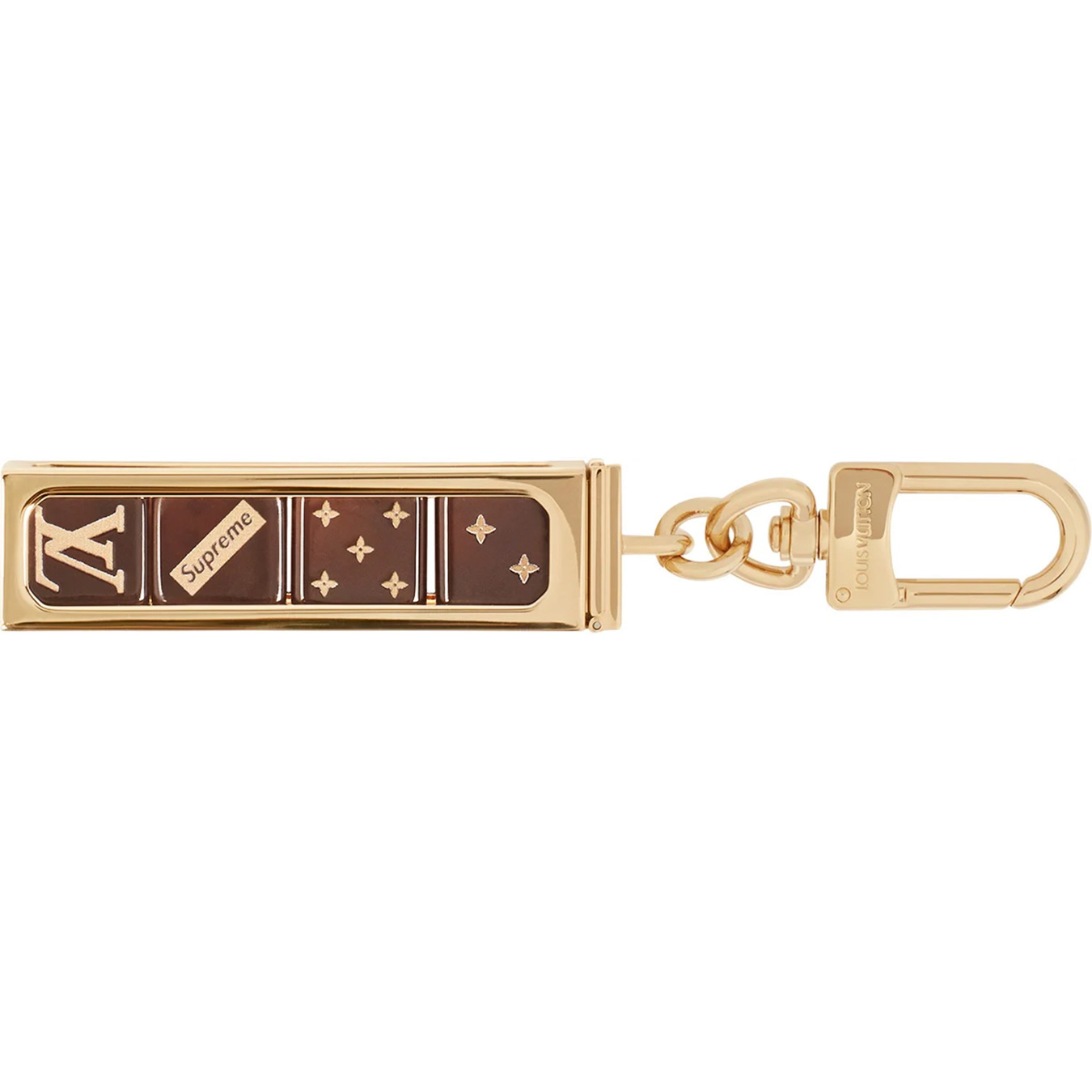 Louis Vuitton/Supreme Dice Keychain view 2
